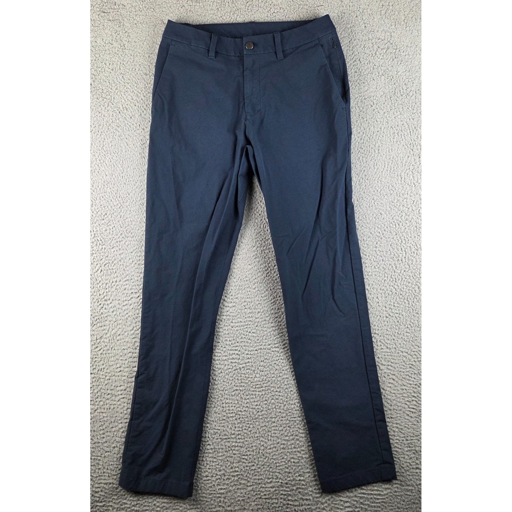 Lululemon ABC Pants Mens 30 (30x33) Blue Classic Stretch VersaTwill LM5AX8S